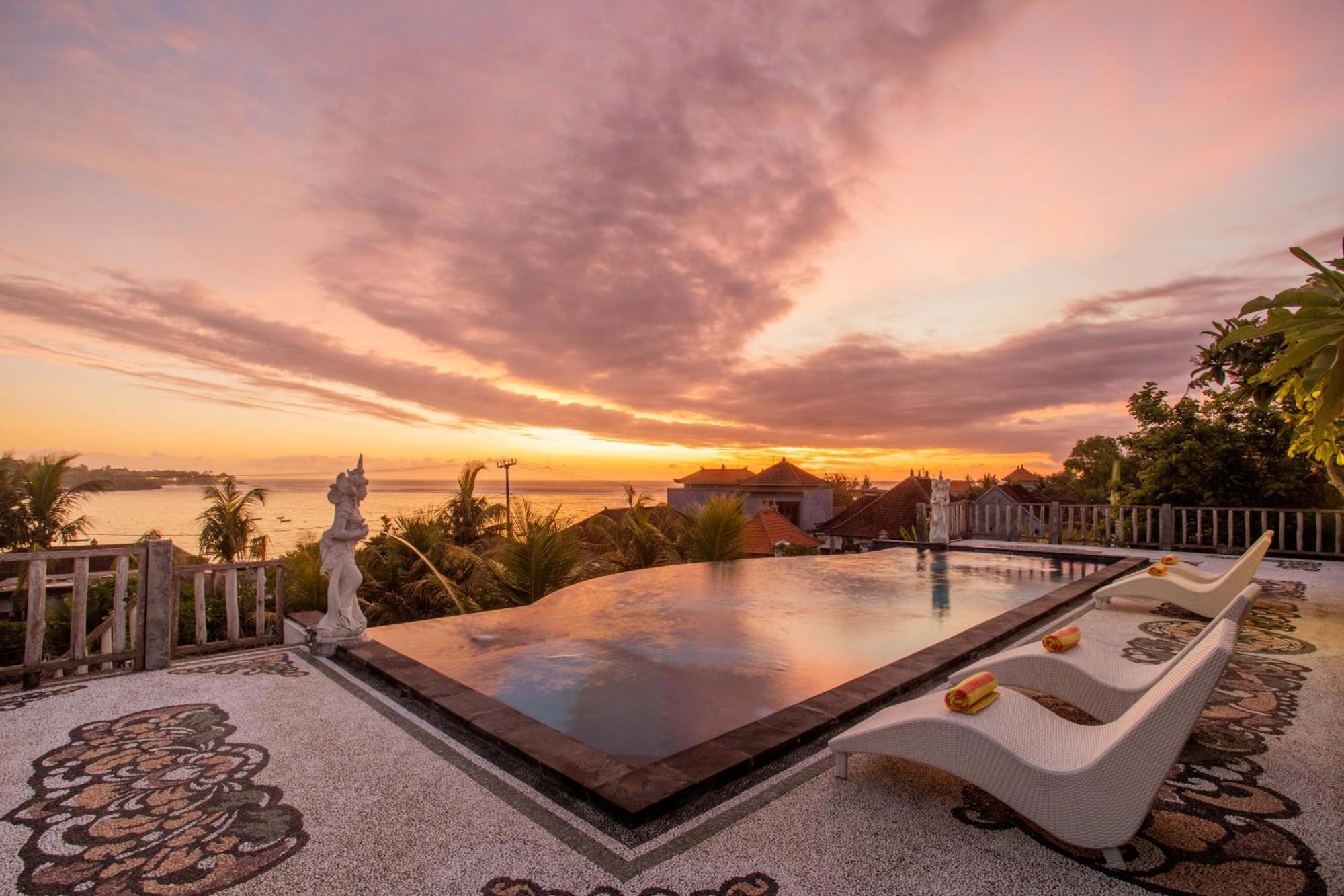 Tawe Ocean Blue Villa Lembongan Esterno foto