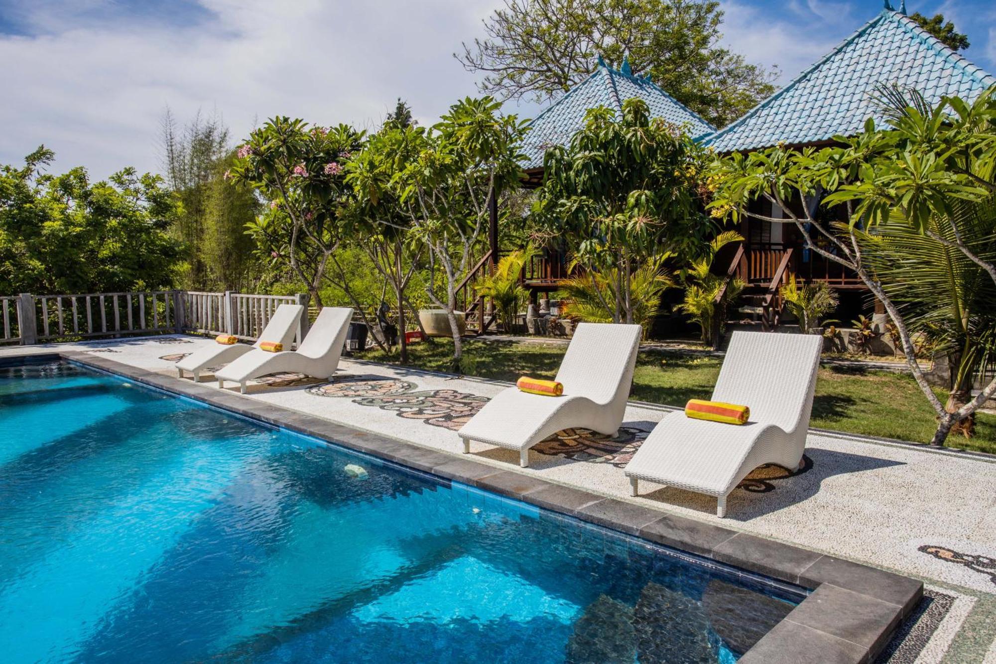 Tawe Ocean Blue Villa Lembongan Esterno foto