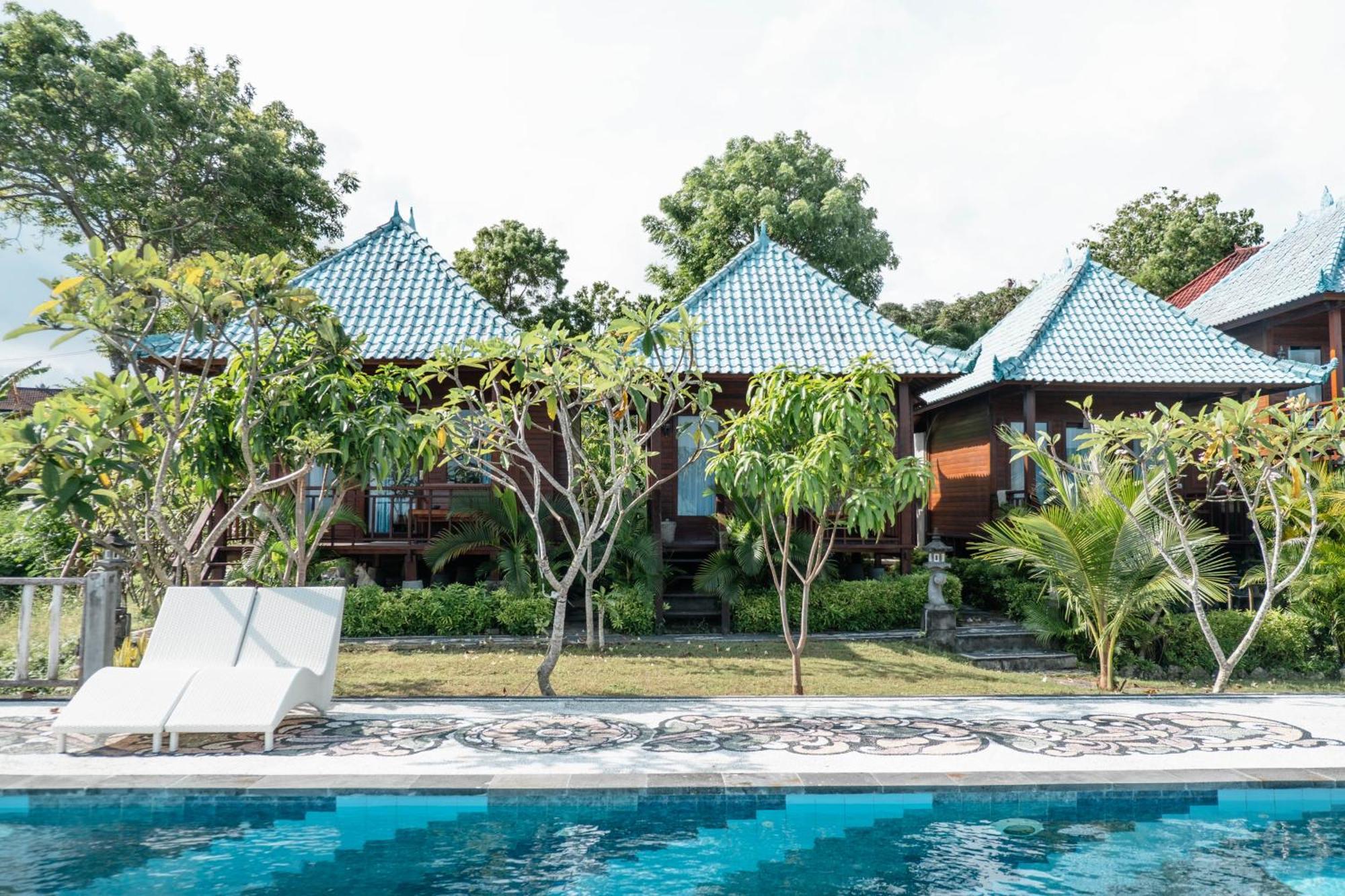 Tawe Ocean Blue Villa Lembongan Esterno foto